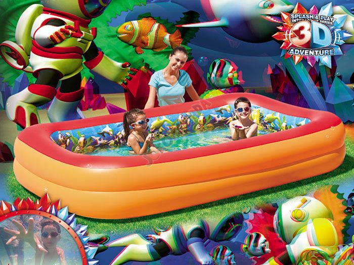 Bestway 54114 nafukovací bazén 262 x 175 x 51 cm