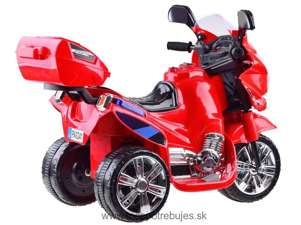 Joko Elektrická Motorka Lights, osvetlené kolesá, USB vstup, Čierna