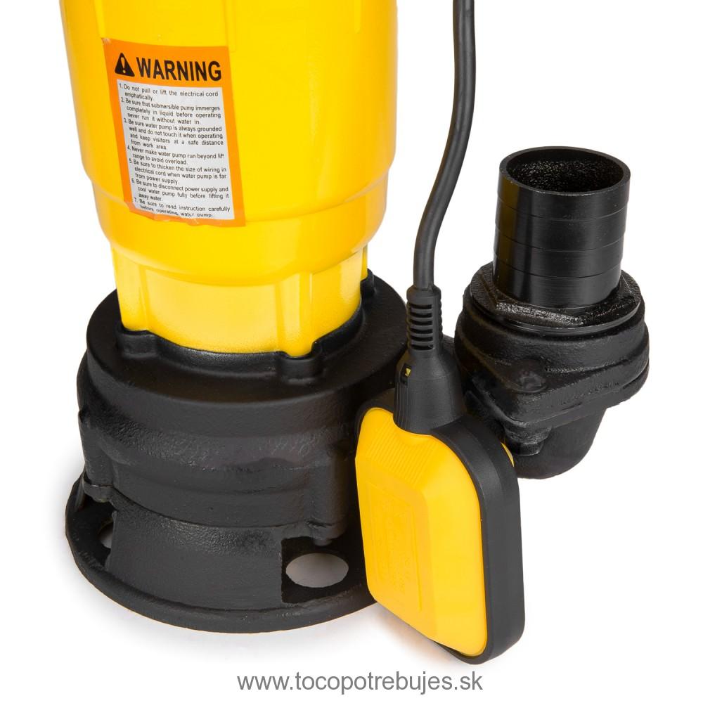 Kalové čerpadlo s drvičom a plavákom PM-PDS-3000P + hasiaca hadica 2" 20m - POWERMAT