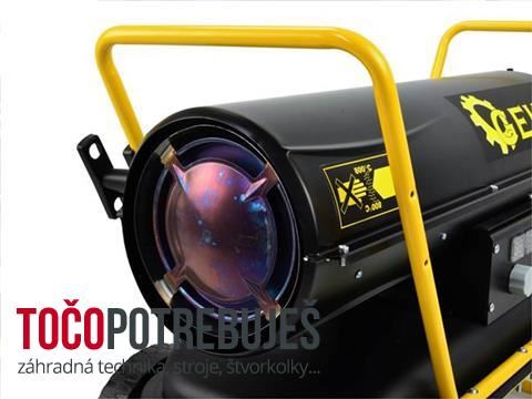 Geko G80420 naftový ohrievač vzduchu, ohrievač s termostatom 25kW