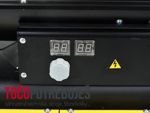 Geko G80420 naftový ohrievač vzduchu, ohrievač s termostatom 25kW