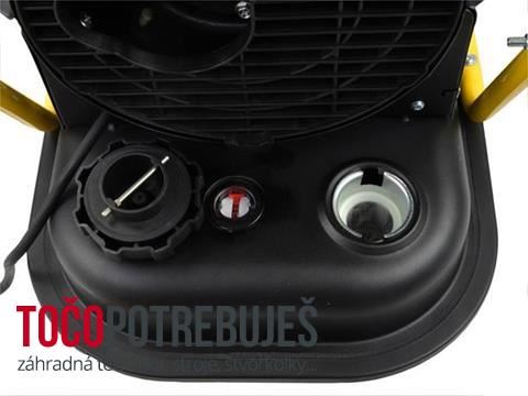 Geko G80420 naftový ohrievač vzduchu, ohrievač s termostatom 25kW