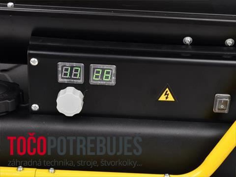 Geko G80421 Olejový ohrievač vzduchu, ohrievač s termostatom 40kW