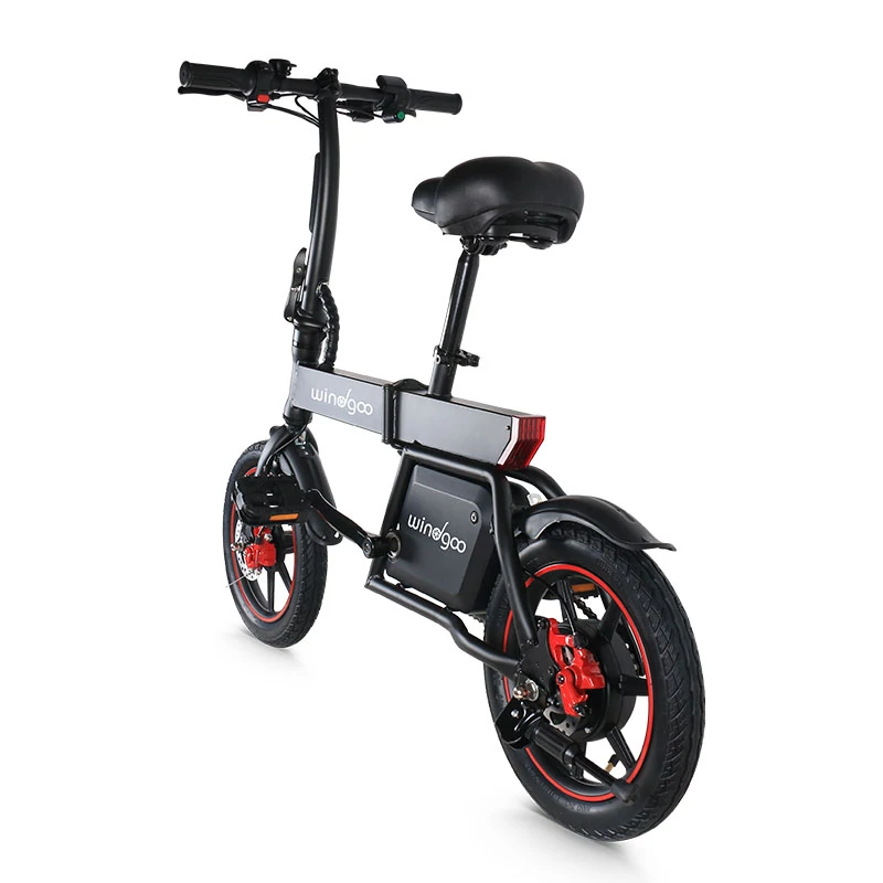 Elektrický bicykel, Windgoo B20 250W čierna, 2021  výstavný kus 10km