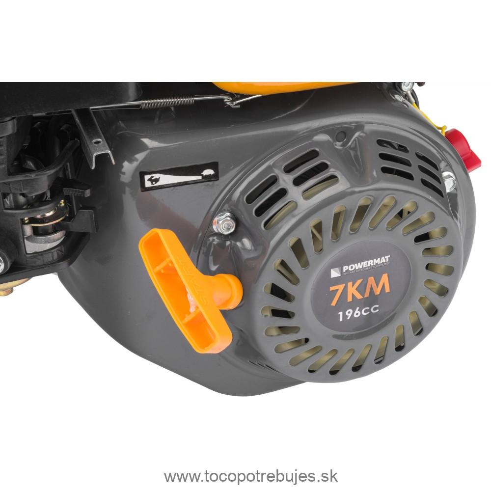 Benzínový motor 7HP 19 mm - POWERMAT PM-SSP-719T
