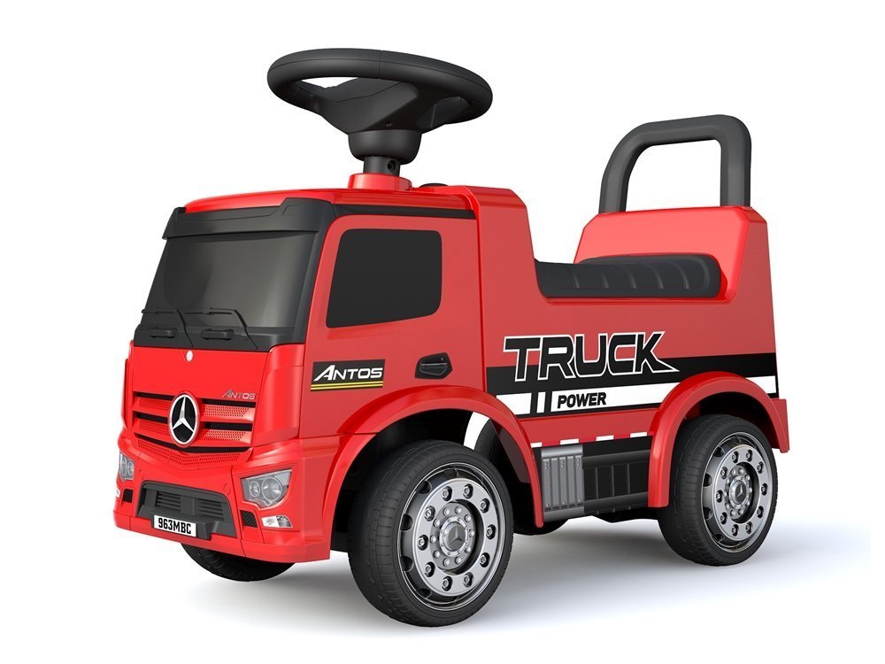 LeanToys Odrážadlo autíčko Mercedes Antos s klaksónom biela
