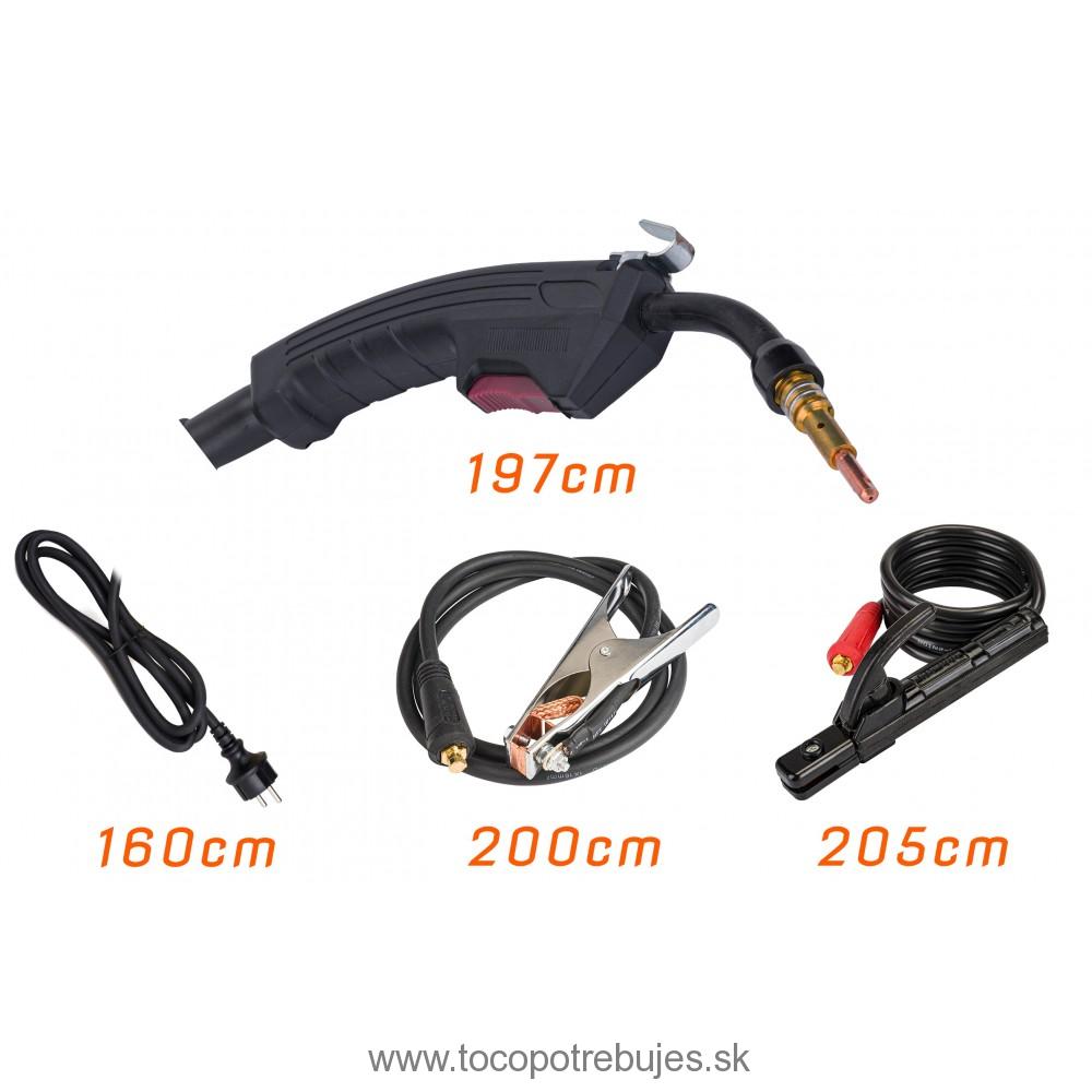 Invertorová zváračka MIG/MAG MMA TIG 200A PM-IMGT-200L - POWERMAT Použitá