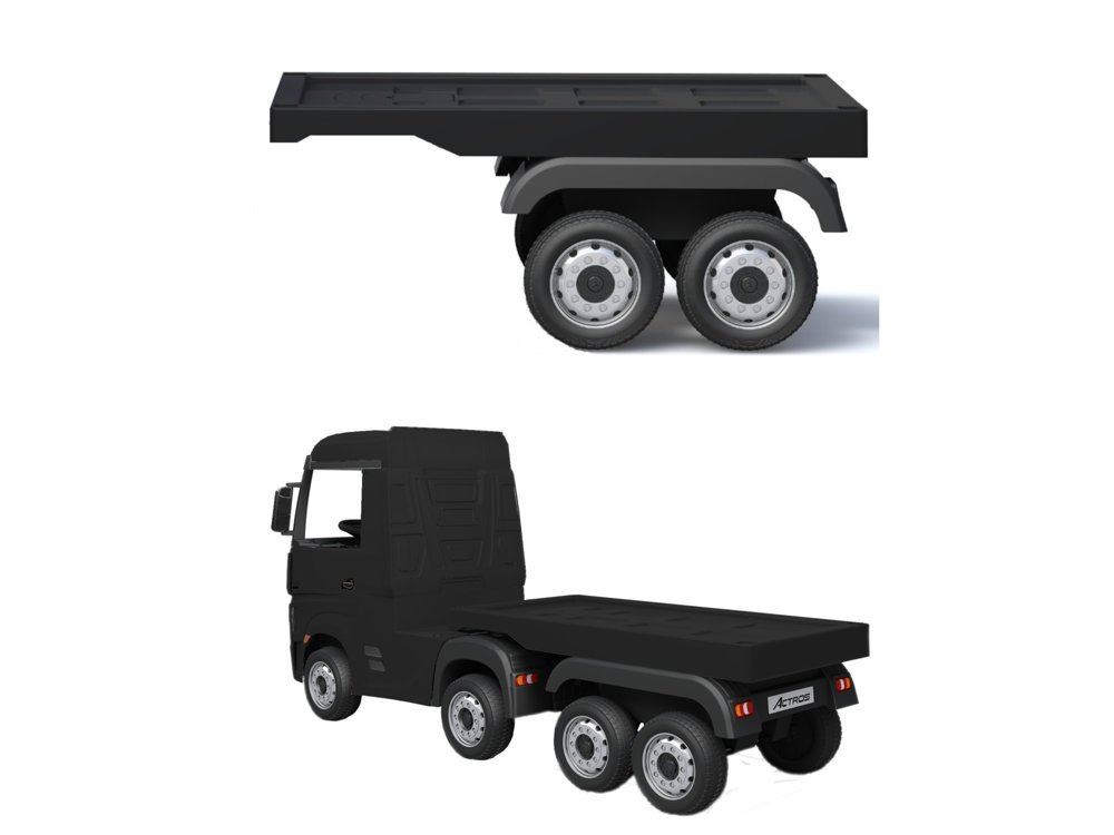 HL358 čierny náves pre elektrický kamión Mercedes Actros
