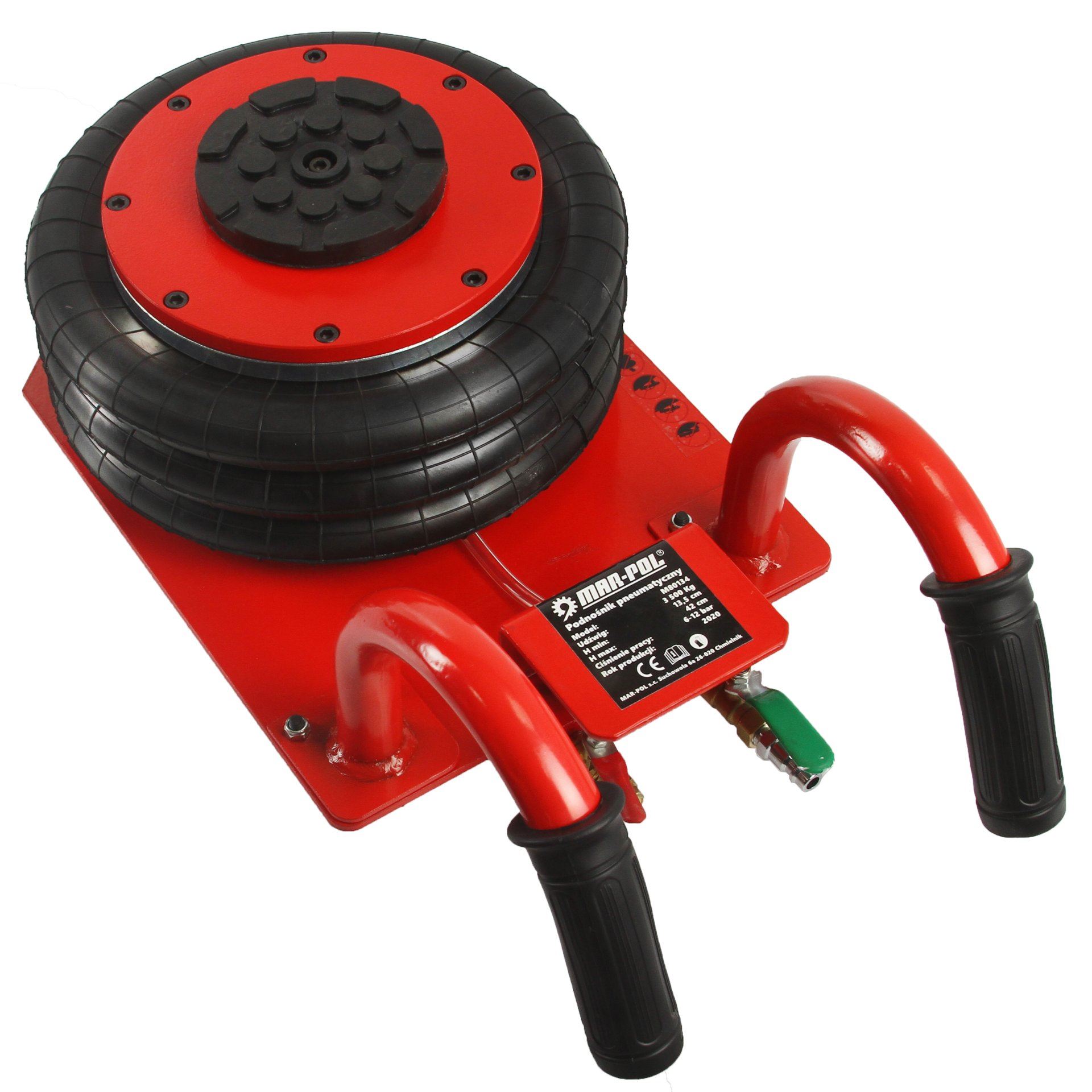 Pneumatický vankúšový zdvihák 3,5T - MAR-POL M80134