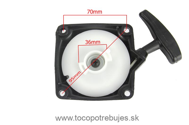 Štartér pre krovinorez Demon a iné dva plast. - MAR-POL M831173