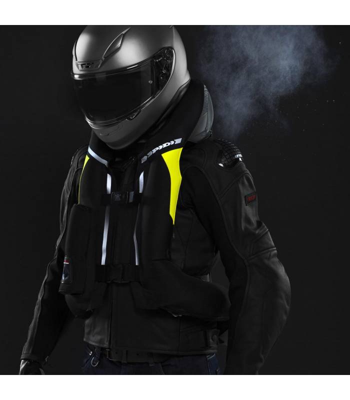 Vesta s airbagom FULL DPS VEST celotelová, SPIDI, čierna