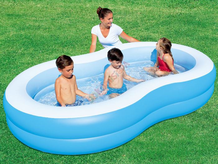 Bestway 54117 nafukovací bazén 262 x 157 x 46 cm