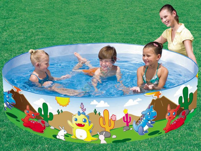 Bestway 55022 bazén s pevnou stenou DINO 183 x 38 cm