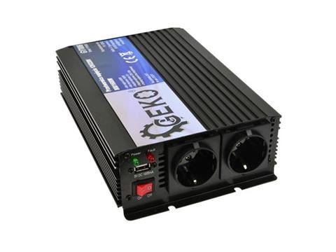 Menič napätia 12V/230V 800/1600W - GEKO G17006