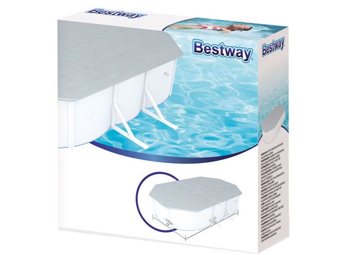 Bestway Krycia plachta na bazén 6,1 x 3,6 x 1,2 m