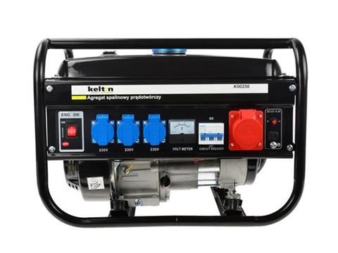 KELTIN K00256 ELEKTROCENTRÁLA 2,5kW GENERÁTOR PRÚDU 6,5HP 2500W 230V /400V (ELEKTROCENTRÁLA 2500W)