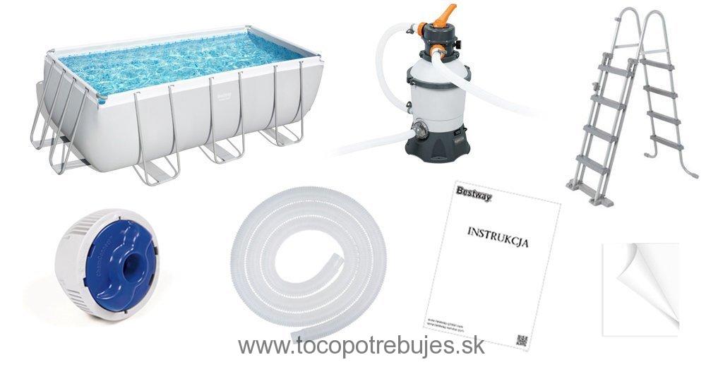 Bestway 56457 Power Steel 412x201x122 cm