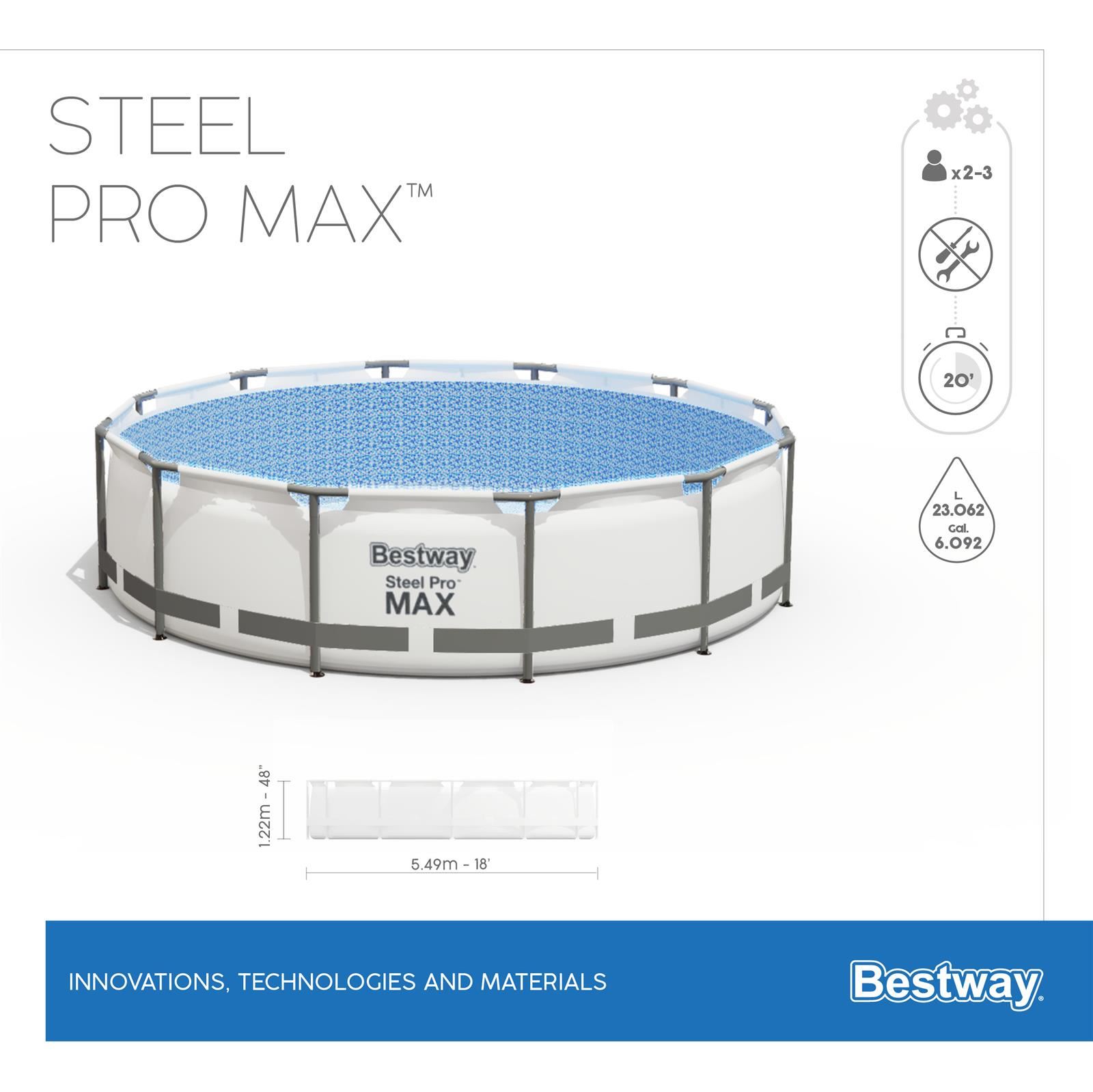 Bestway Steel Pro Max 549 x 122 cm 56462