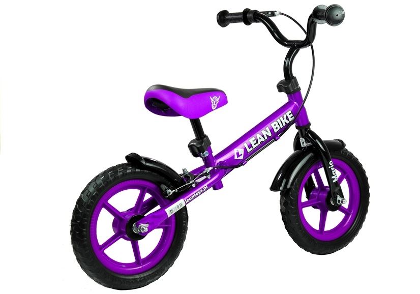 LeanToys Odrážadlo Mario 12" fialové l2624