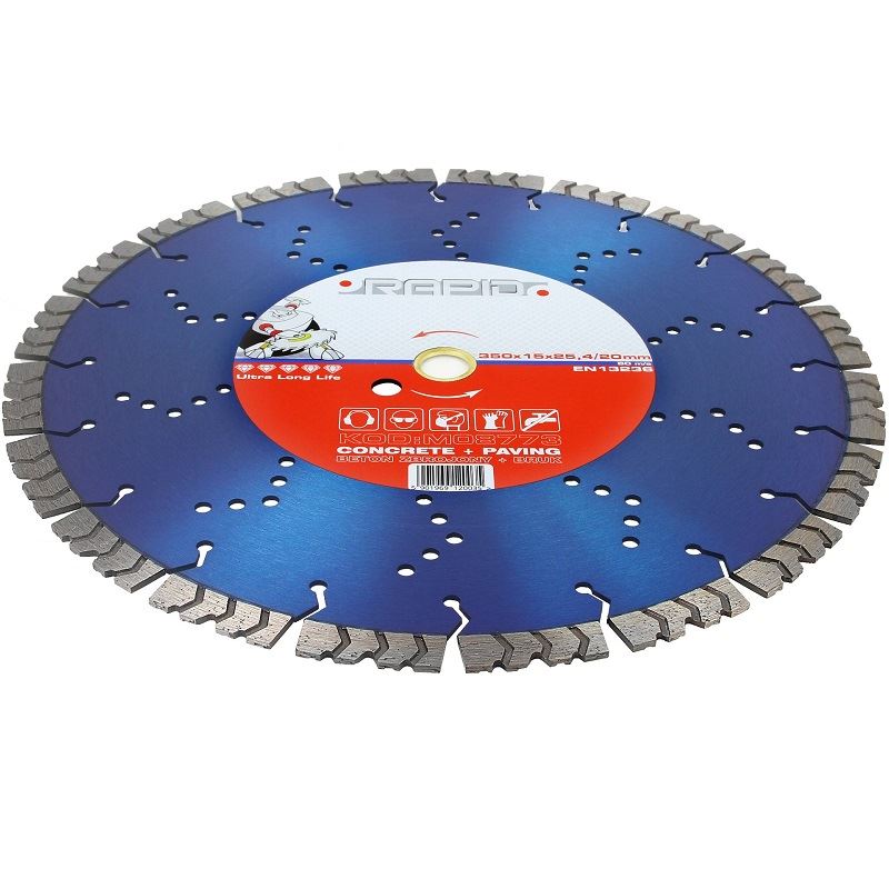 Diamantový řezný kotúč 350x15x25,4/20mm