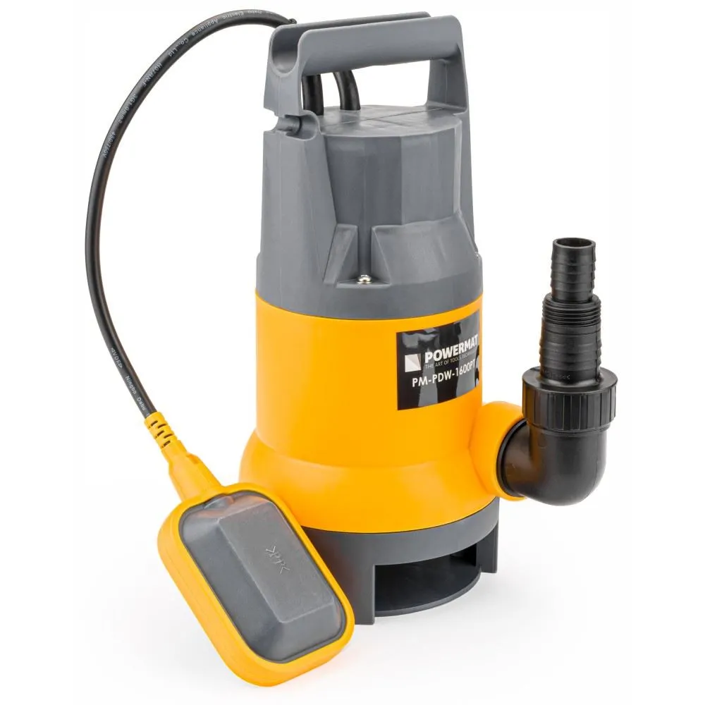 Kalové čerpadlo 1600W PM-PDW-1600PT - POWERMAT