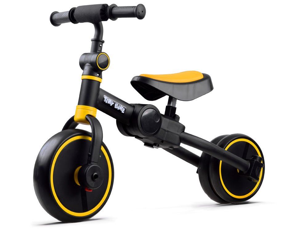 Detské odražadlo Tiny Bike 3v1, žltá