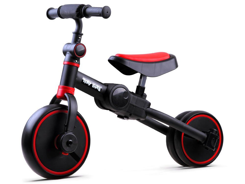 Detské odražadlo Tiny Bike 3v1, červená