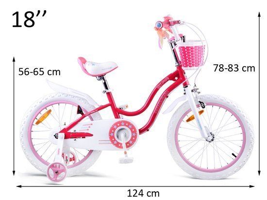RoyalBaby detský bicykel STAR GIRL 18" RB18G-1 2021