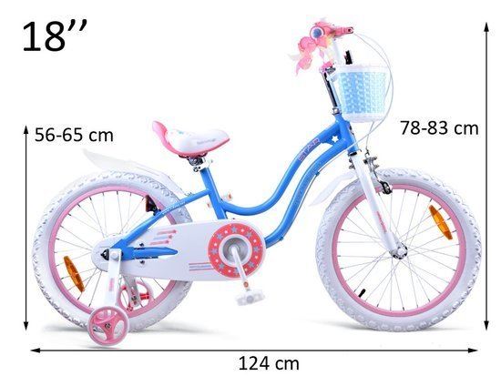 RoyalBaby detský bicykel STAR GIRL 18" RB18G-1 2021