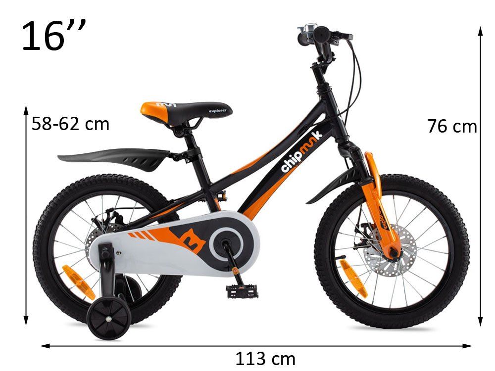 RoyalBaby Detský bicykel Explorer 16 "CM16-3