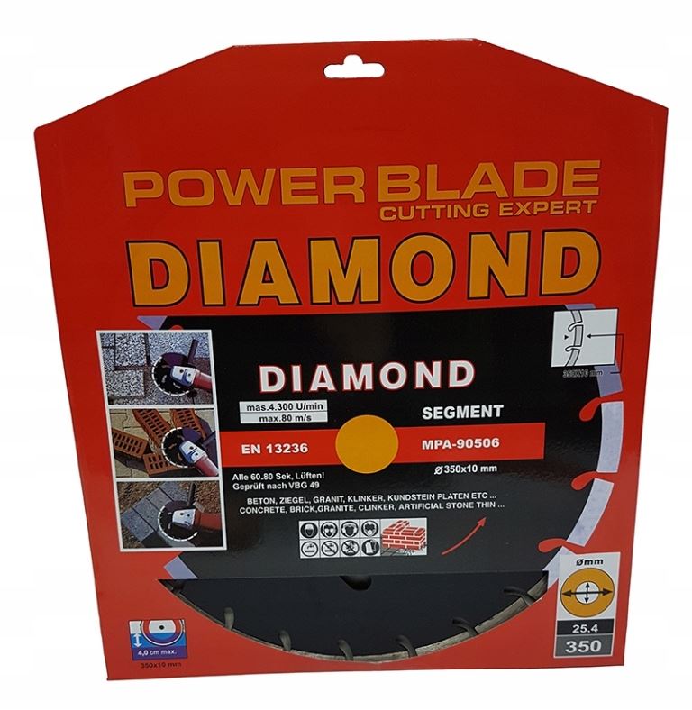 POWER-ALT M08535 350mm Diamantový rezací kotúč na dlažbu