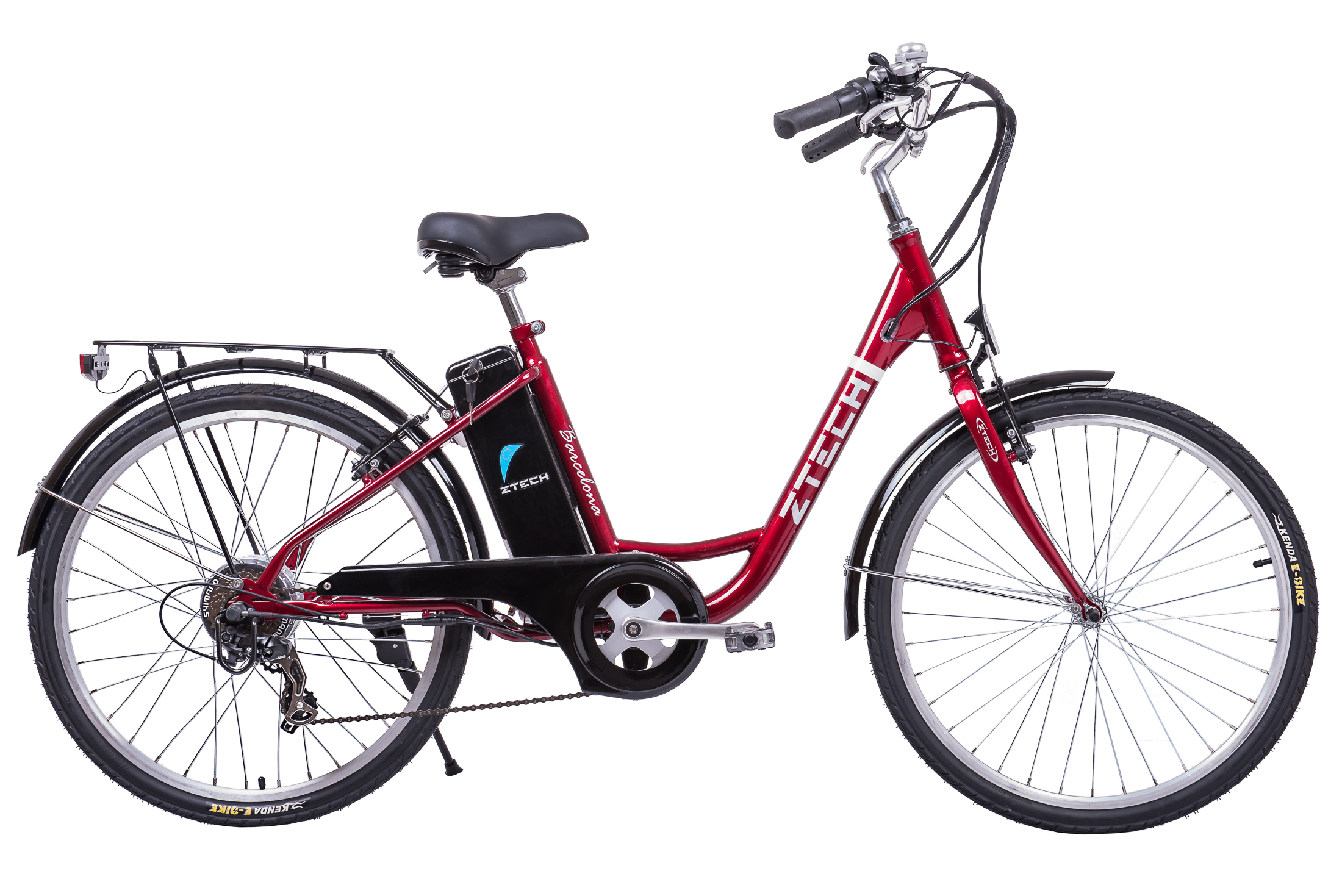 Elektrický bicykel, Z-TECH ZT-32 Li-on Barcelona, čierny