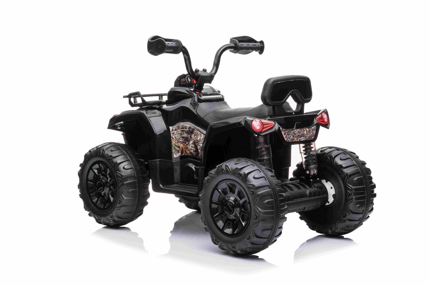 Elektrický QUAD SUPERPOWER 12V, čierny