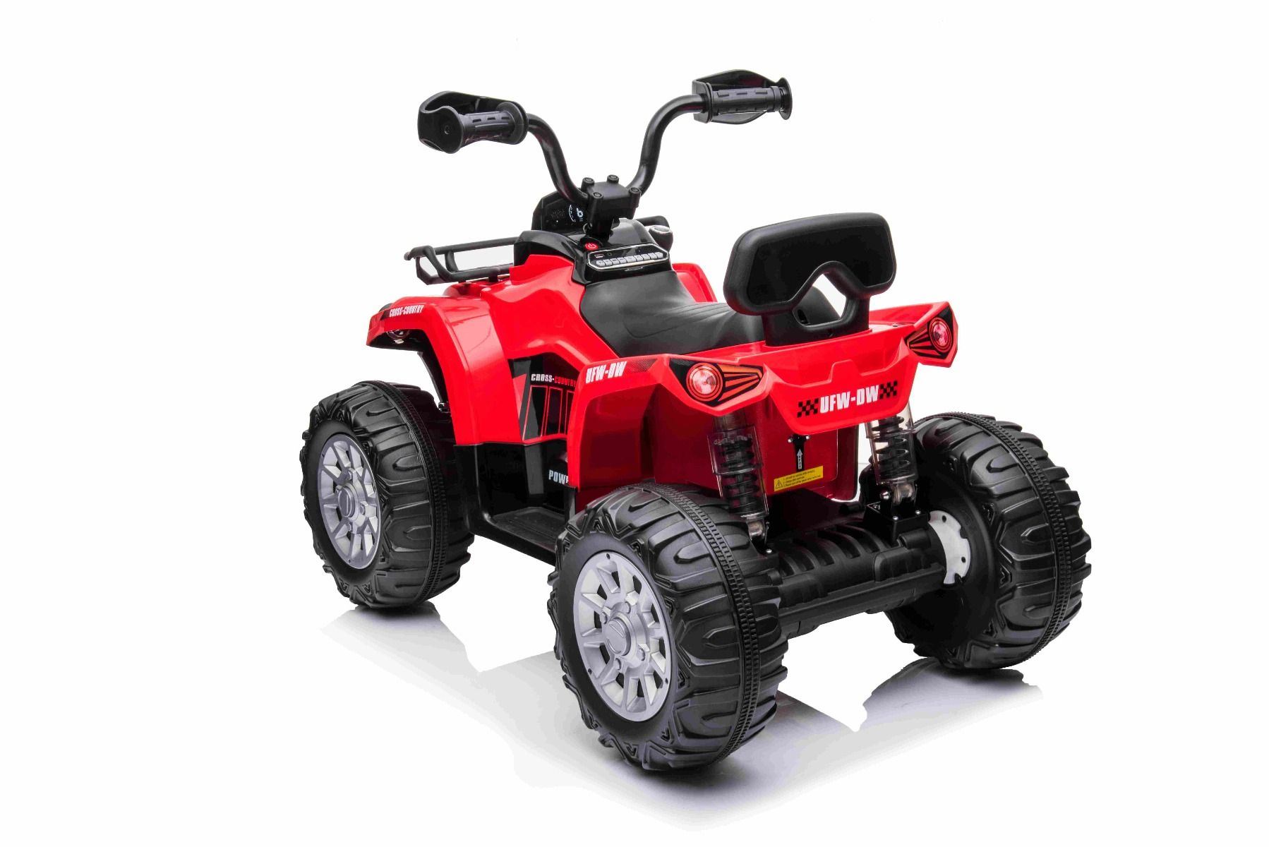 Elektrický QUAD SUPERPOWER 12V, červený
