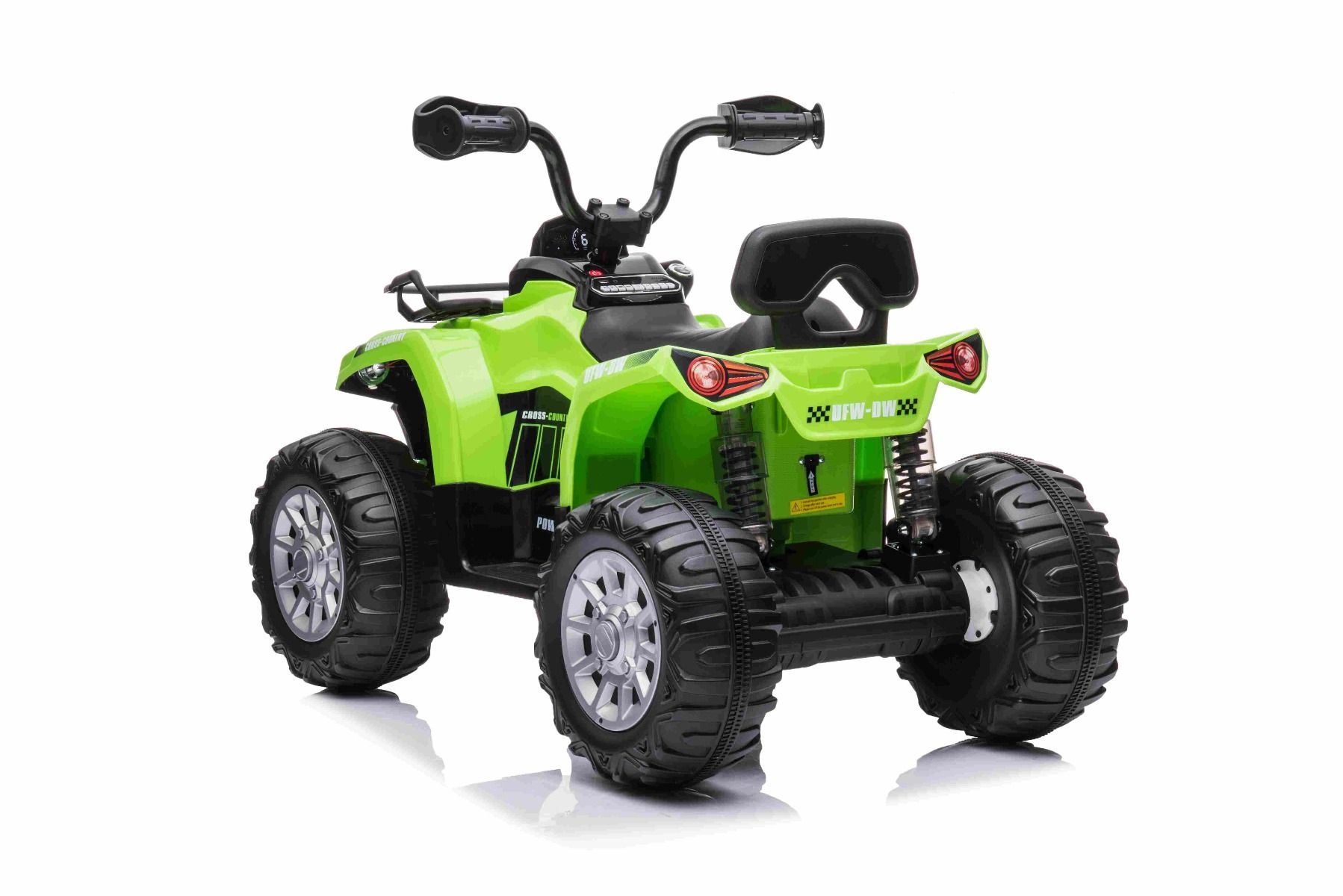 Elektrický QUAD SUPERPOWER 12V, zelený