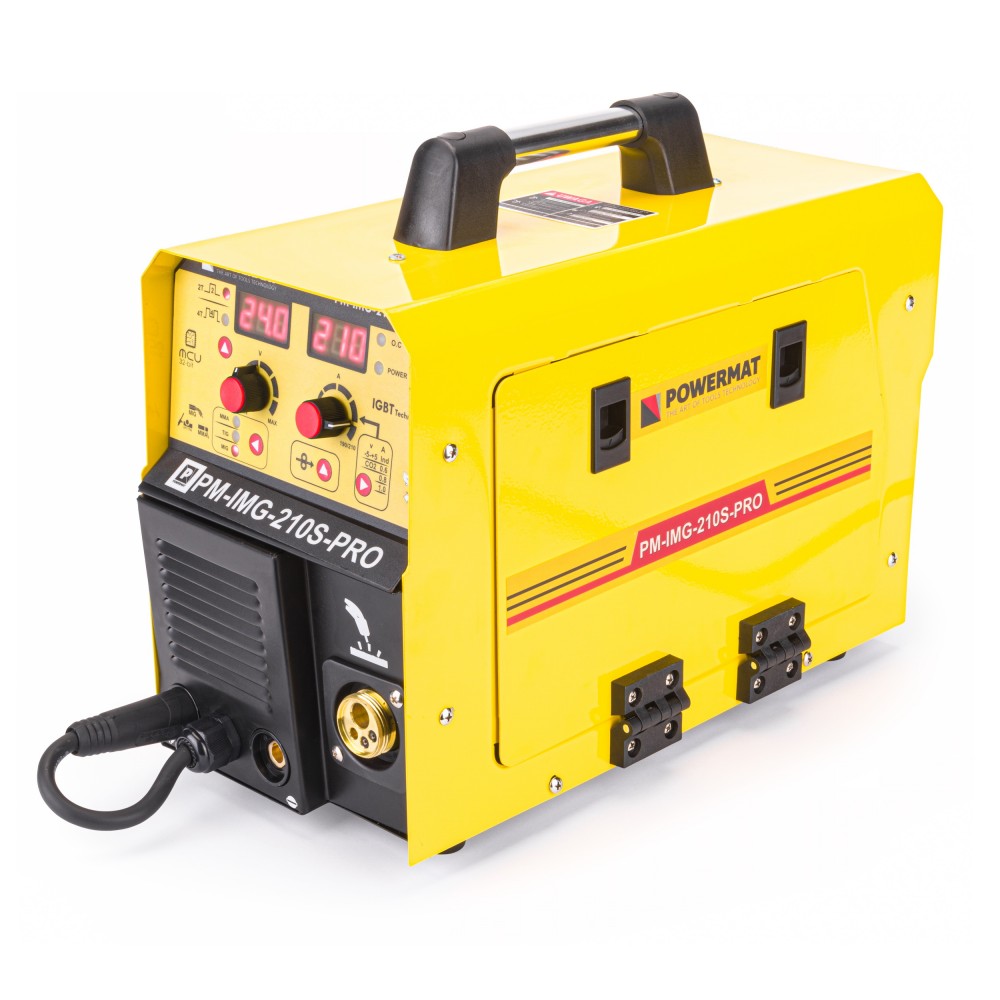 Invertorová zváračka MIG/MAG/MMA/TIG 210A PM-IMG-210S-PRO - POWERMAT