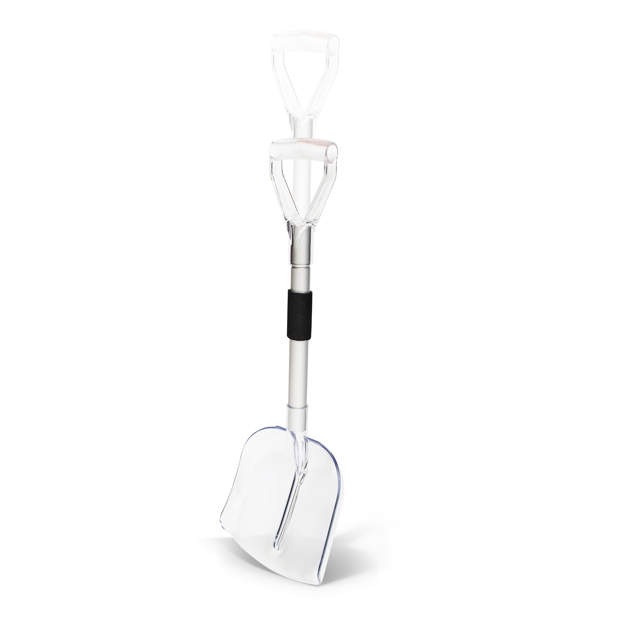 Mini teleskopická lopata na sneh z polykarbonátu 25 cm