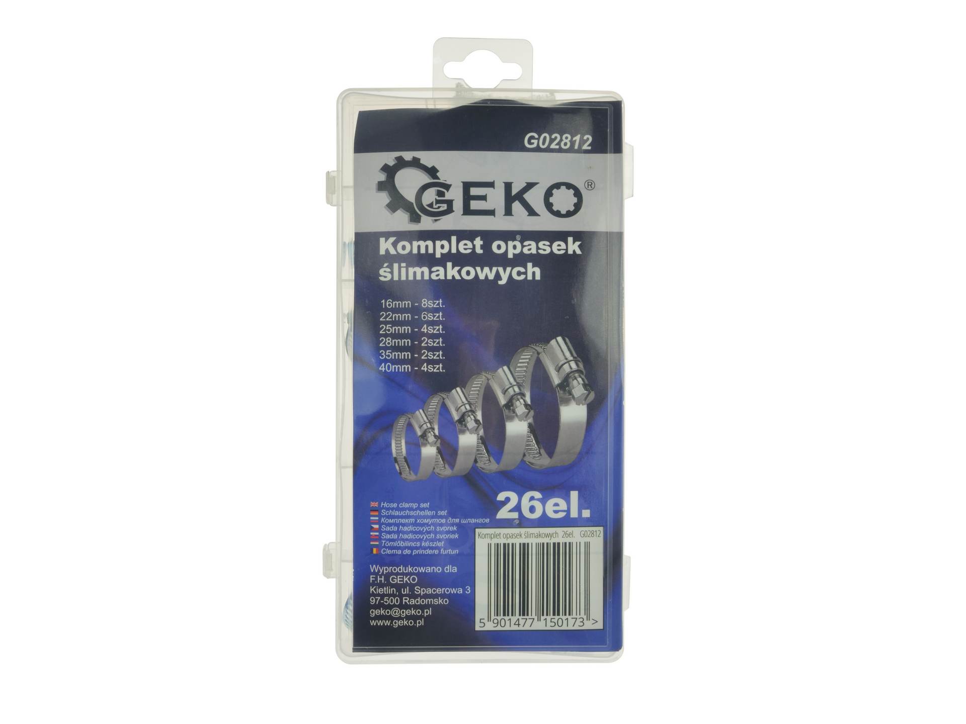Sada šnekových svoriek 26 ks - GEKO G02812
