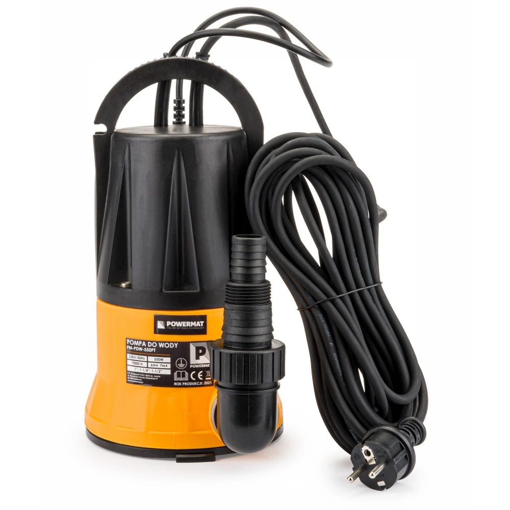 Ponorné čerpadlo 550W 7000l/h - POWERMAT PM-PDW-550PT
