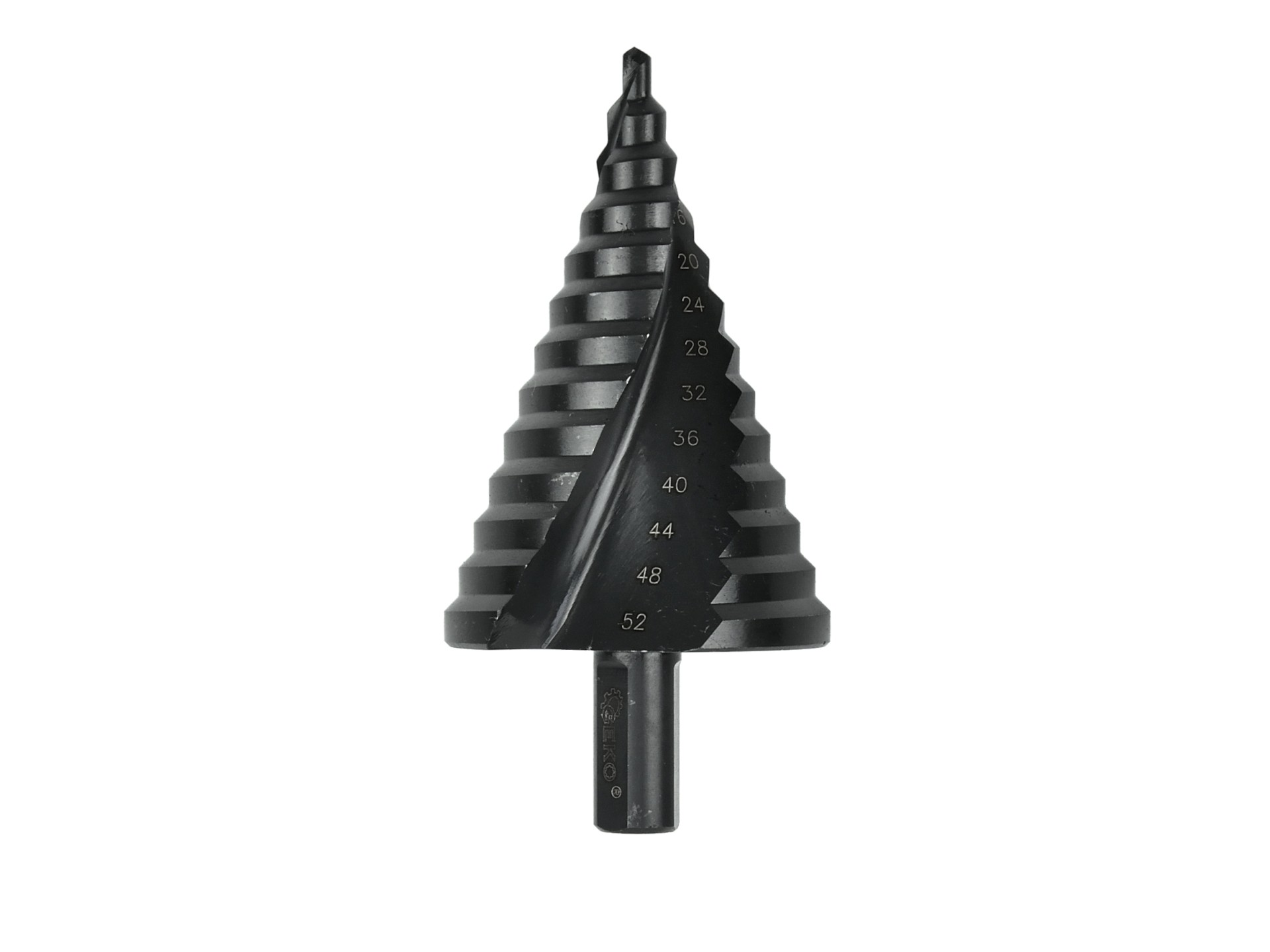 Stupňový vrták HSS TiAlN 4-52mm dĺžka 82mm - GEKO G38565