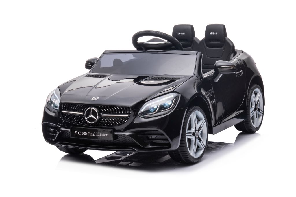 LeanToys Elektrické autíčko Mercedes SLC 300 čierna