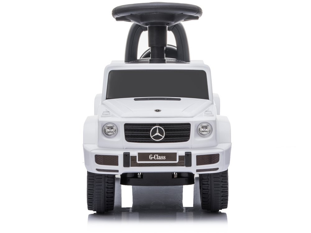 LeanToys Odrážadlo autíčko Mercedes G-Class s klaksónom biele