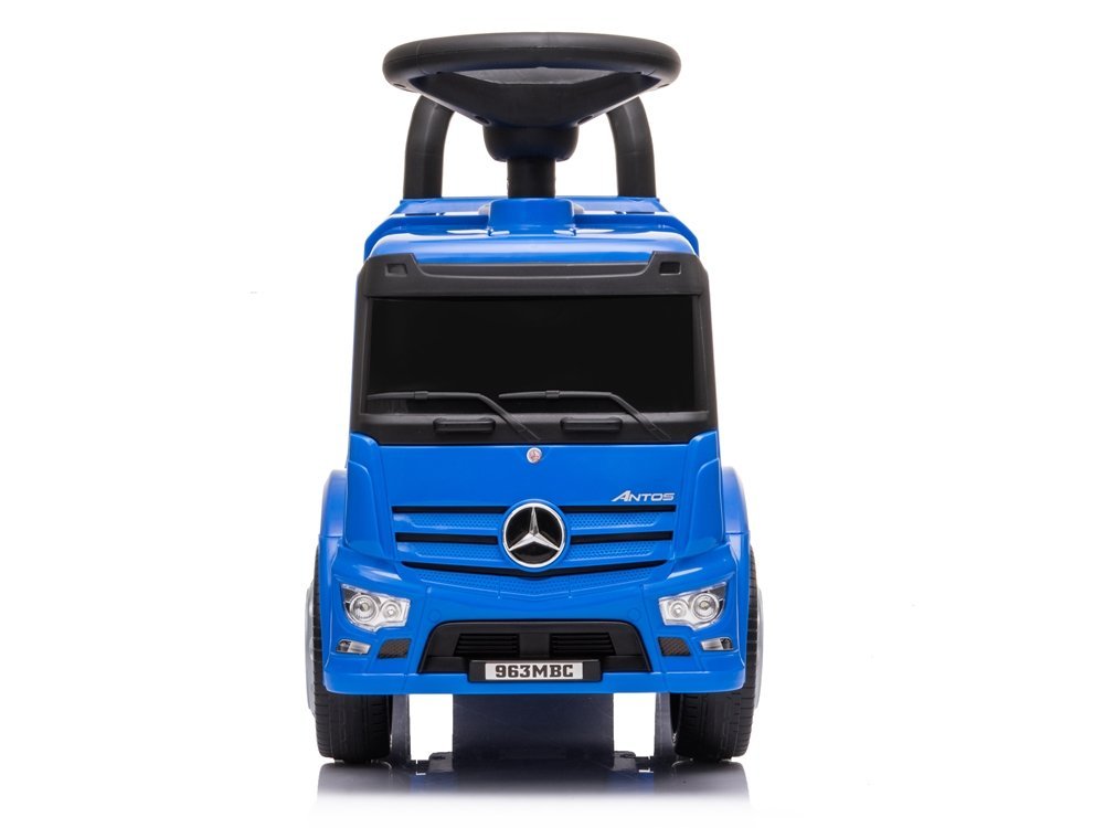 LeanToys Odrážadlo autíčko Mercedes Antos s klaksónom modrá