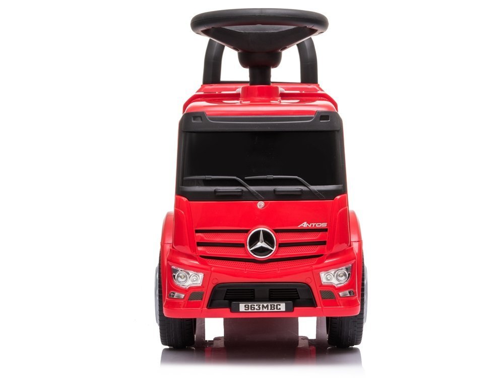 LeanToys Odrážadlo autíčko Mercedes Antos s klaksónom červená