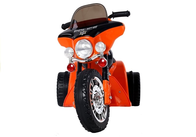 LeanToys  Elektrická motorka JT568, oranžová