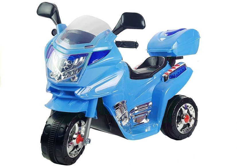 LeanToys Elektrická motorka HC8051, modrá