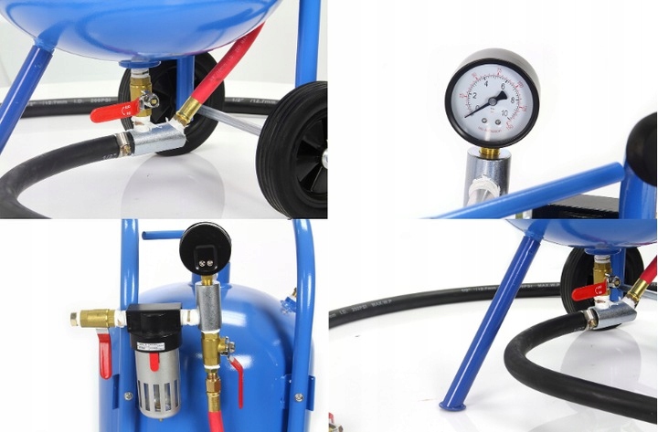 PIESKOVÝ STROJ RIPPER 38L (10 GAL) - M80591R