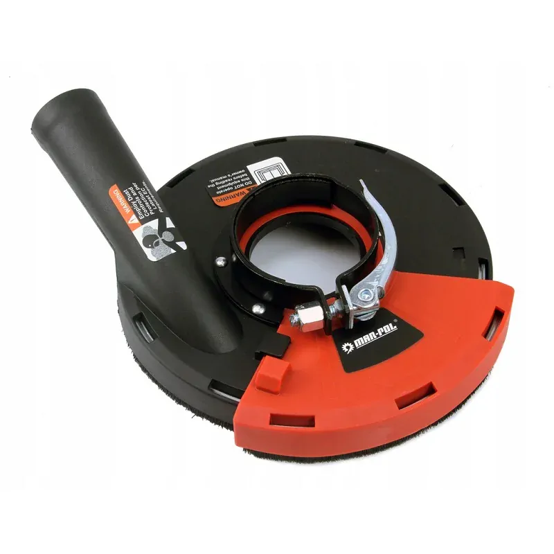 Protiprachový odsávací kryt na uhlovú brúsku 180mm - MAR-POL M04101