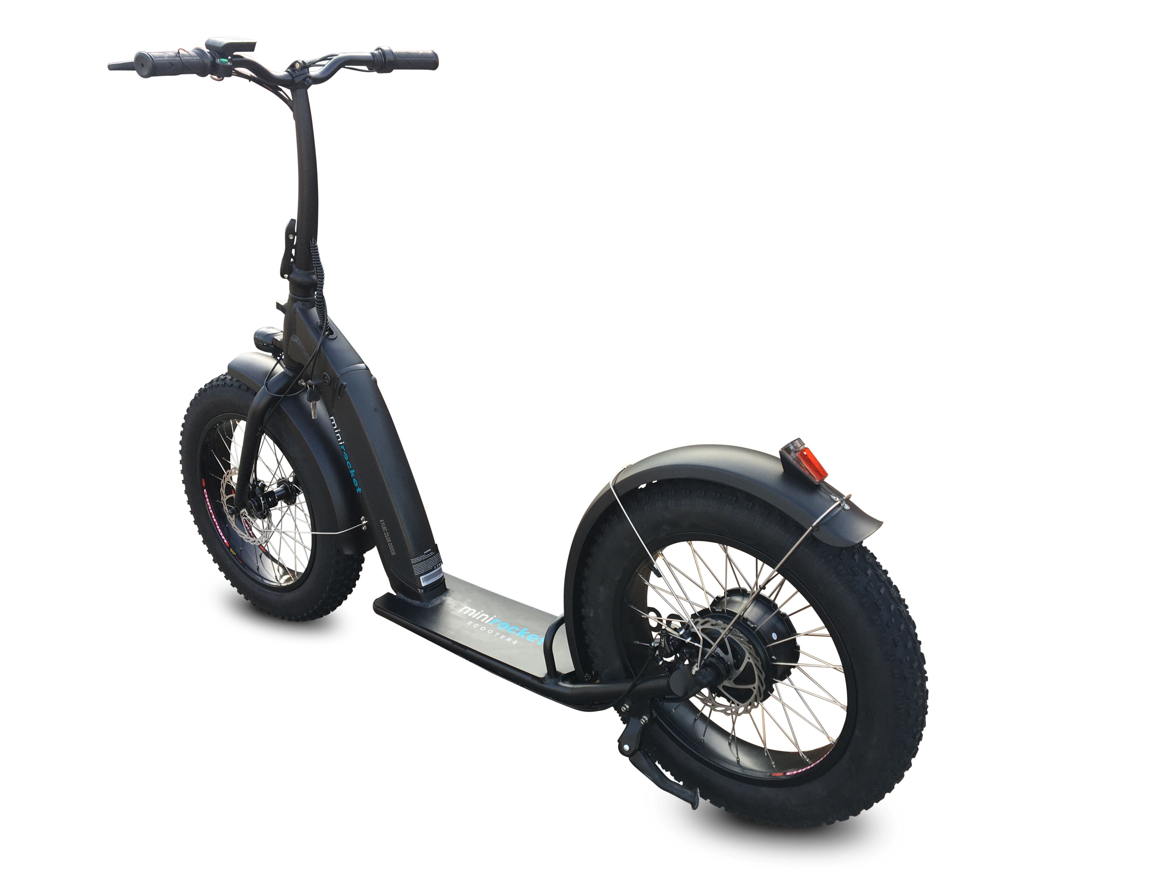 MiniRocket Scooters Cross Country 48V Li čierna