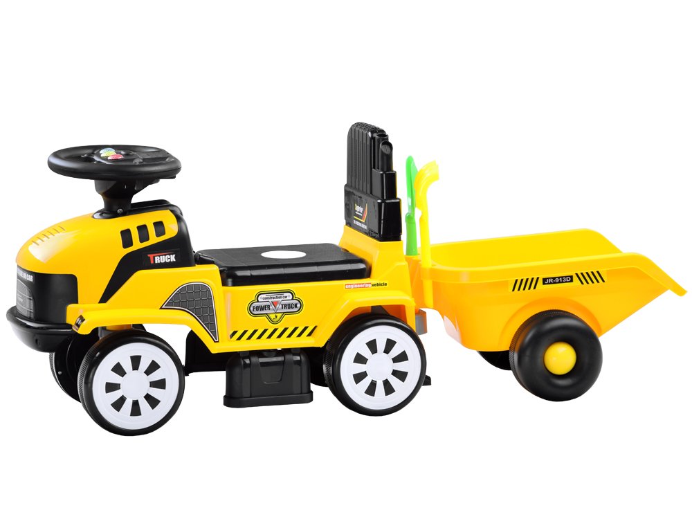 Joko Odrážadlo traktor s vlečkou, žltá
